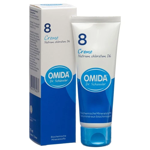 OMIDA SCHÜSSLER Nr8 Natr chlor Creme D 6 Tb 75 ml