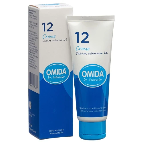 OMIDA SCHÜSSLER Nr12 Cal sulf Creme D 6 Tb 75 ml