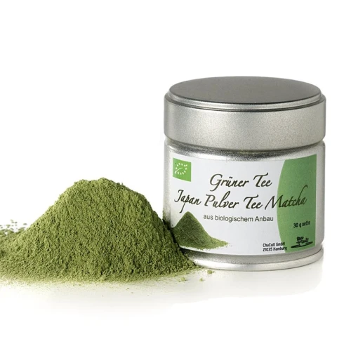 HERBORISTERIA Grüntee Matcha in Dose 30 g