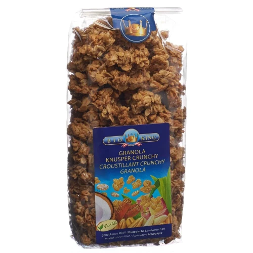 BIOKING Granola Knusper Crunchy 375 g