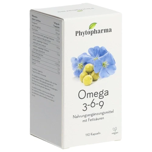 PHYTOPHARMA Omega 3-6-9 Kaps 110 Stk