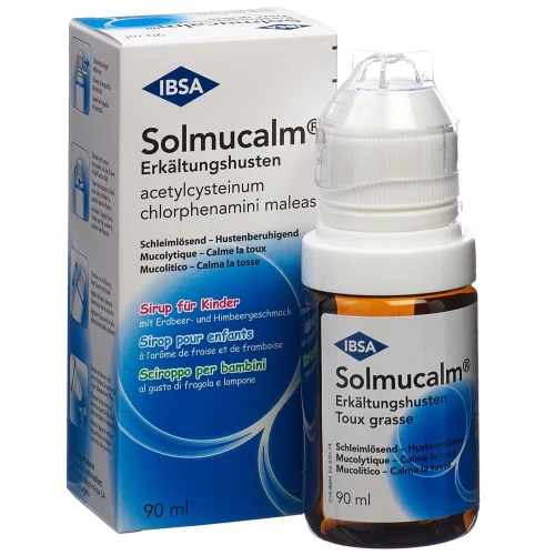 SOLMUCALM Erkältungshusten Sirup Kind Fl 90 ml