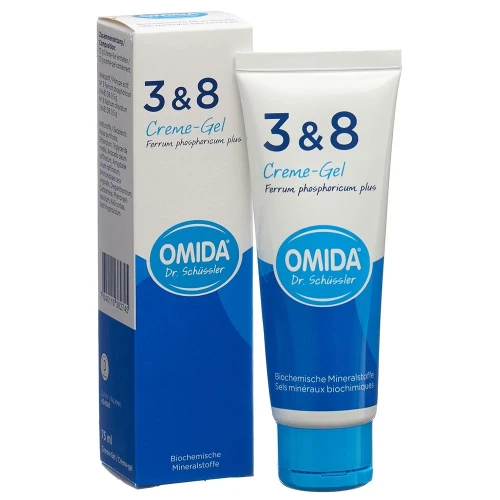 OMIDA SCHÜSSLER Nr3&8 Ferr pho plus Cre-Gel 75 ml