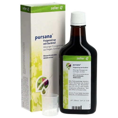 PURSANA Feigensirup mit Sorbitol Fl 200 ml