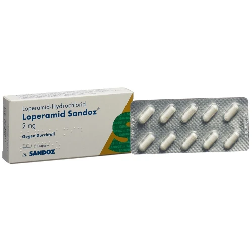 LOPERAMID Sandoz Kaps 2 mg 20 Stk