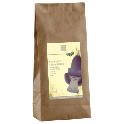 NATURKRAFTWERKE Schwarze Sesamsamen Bio/kbA 250 g