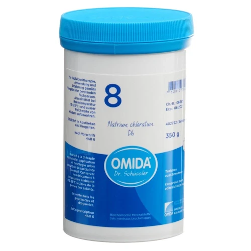 OMIDA SCHÜSSLER Nr8 Natr chlor Tabl D 6 Ds 350 g