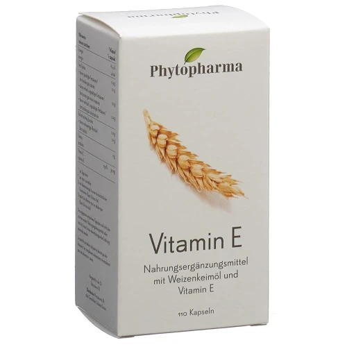 PHYTOPHARMA Vitamin E Kaps 110 Stk