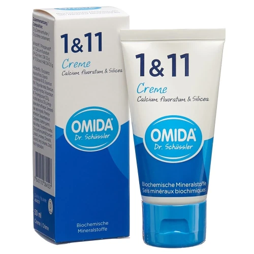 OMIDA SCHÜSSLER Nr1&11 Cal fluor&Silic Cre 50 ml