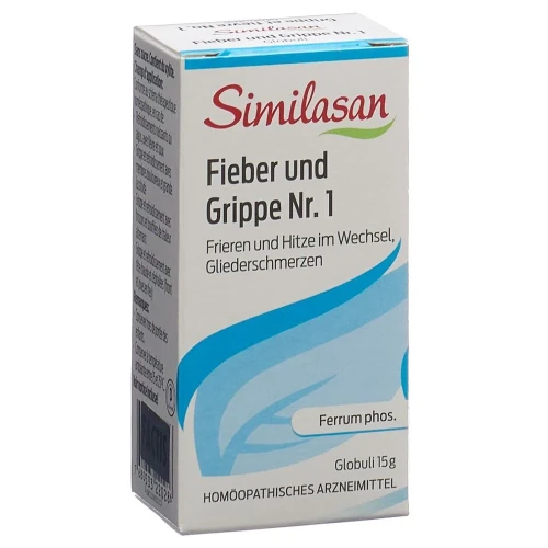 SIMILASAN Fieber und Grippe Nr. 1 Glob 15 g