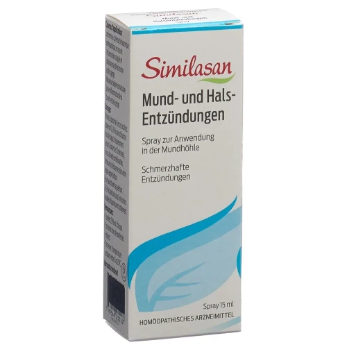 SIMILASAN Mund und Halsentzündungen Spray Fl 15 ml