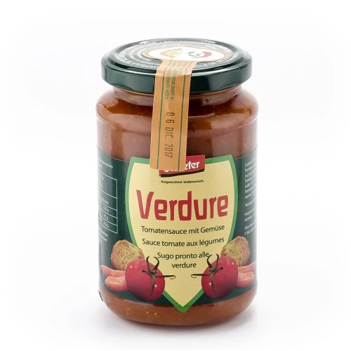 VANADIS Sauce Tomaten Verdure Glas 340 g