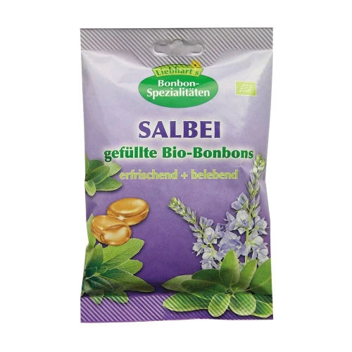 LIEBHARTS Bonbons Salbei Bio Btl 100 g