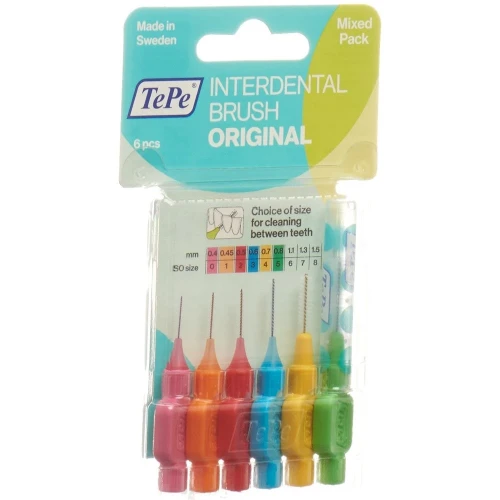 TEPE Interdental Brush ass 6 Stk Blist