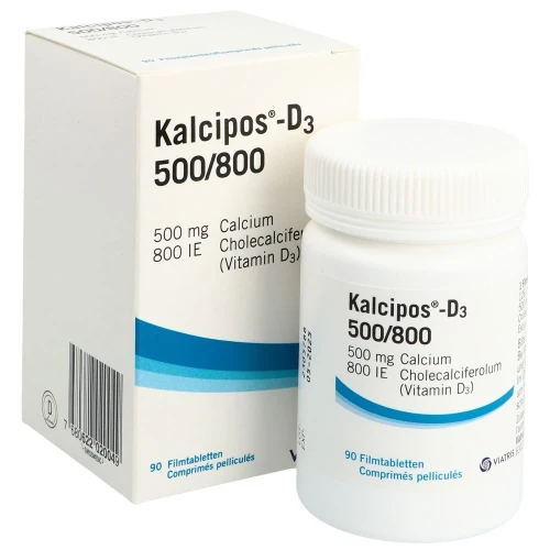 KALCIPOS-D3 Filmtabl 500/800 Ds 90 Stk