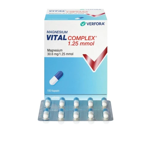 MAGNESIUM Vital Complex Kaps 1.25 mmol 100 Stk