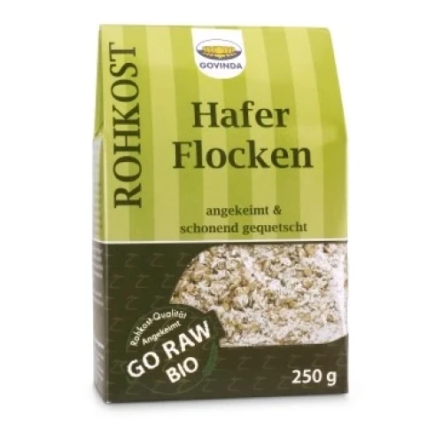 GOVINDA angekeimte Haferflocken Bio 250 g