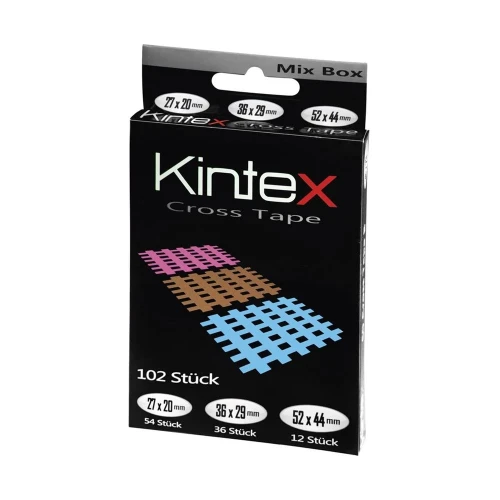 KINTEX Cross Tape Mix Box Pflaster 102 Stk