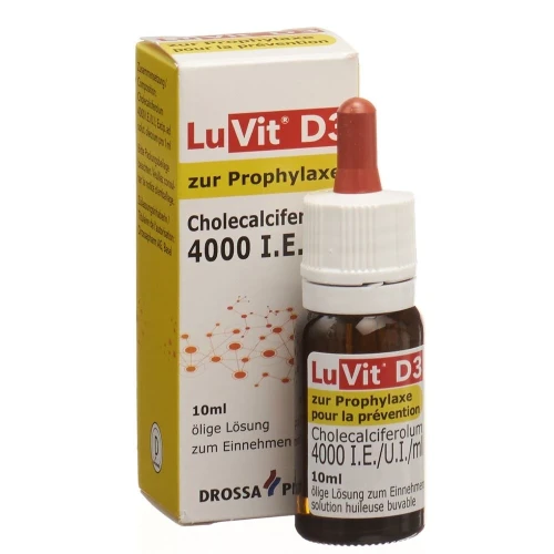 LUVIT D3 ölige Lös 4000 IE/ml zur Prophylaxe 10 ml