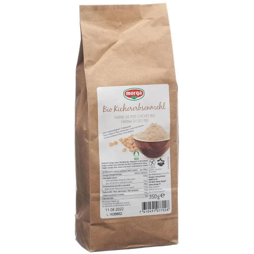 MORGA Kichererbsenmehl glutenfrei Bio Knospe 350 g