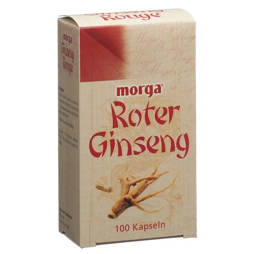 MORGA Roter Ginseng Kaps 100 Stk