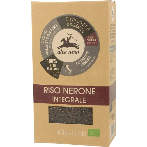 ALCE NERO Reis schwarz riso nerone 500 g