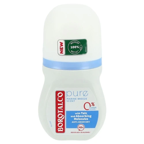 BOROTALCO Deo Pure Natural Freshne Roll-on 50 ml