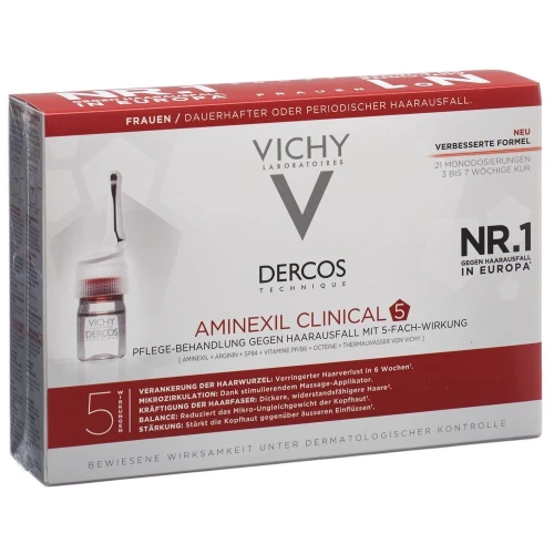 VICHY Dercos Aminexil Clinical 5 Frauen 21 x 6 ml