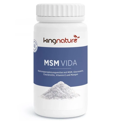 KINGNATURE MSM Vida Kapseln 860 mg 60 Stk