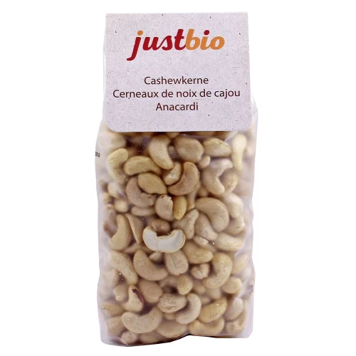 JUSTBIO Cashewkerne Btl 400 g