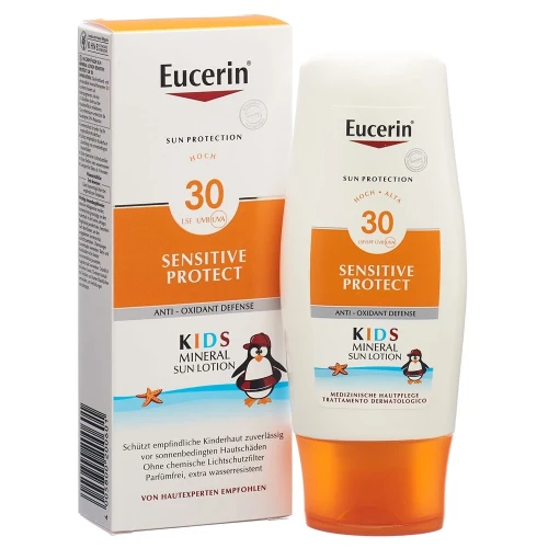 EUCERIN SUN KIDS Sensitive Protect Mineral Lotion LSF30 150 ml