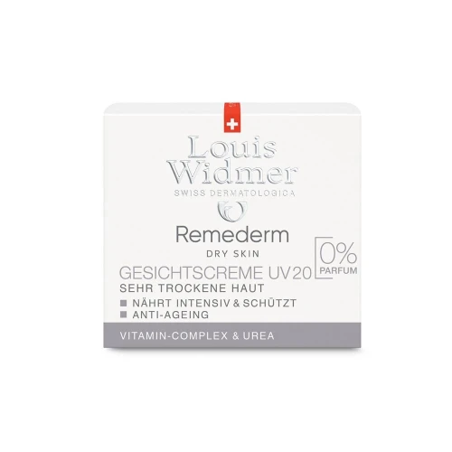 WIDMER REMEDERM Gesichtscreme UV20 Unparf 50 ml