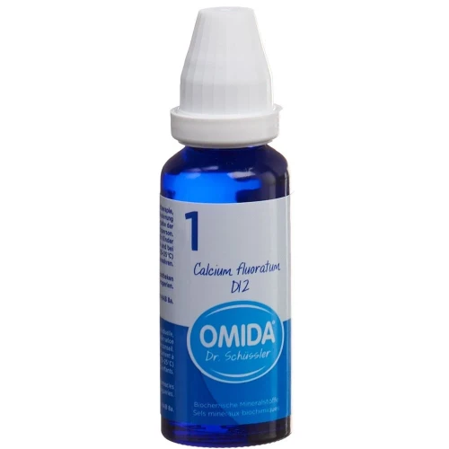 OMIDA SCHÜSSLER Nr1 Cal fluor Dil D 12 Fl 30 ml