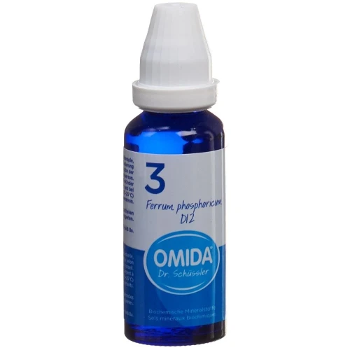 OMIDA SCHÜSSLER Nr3 Ferr phos Dil D 12 Fl 30 ml