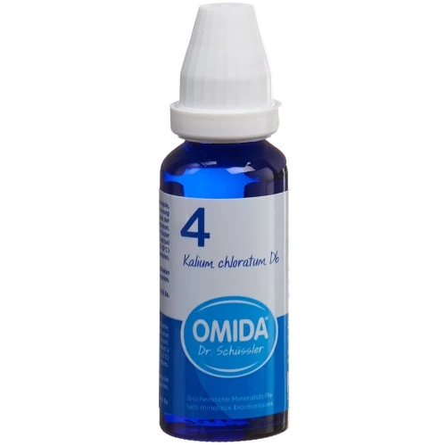 OMIDA SCHÜSSLER Nr4 Kal chlor Dil D 6 Fl 30 ml