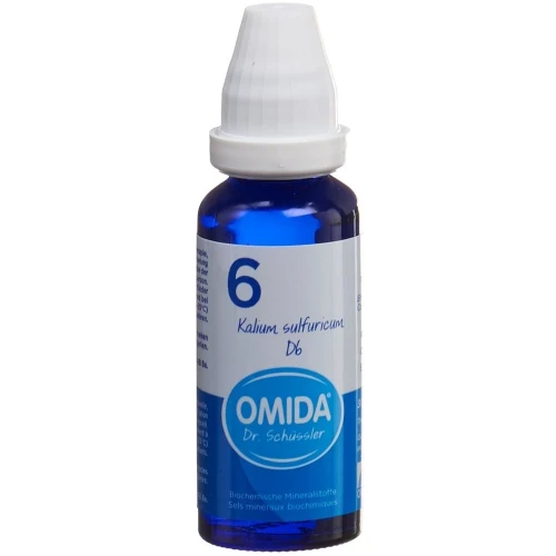 OMIDA SCHÜSSLER Nr6 Kal sulf Dil D 6 Fl 30 ml