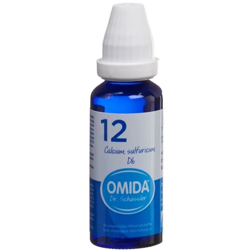 OMIDA SCHÜSSLER Nr12 Cal sulf Dil D 6 Fl 30 ml