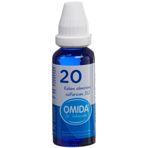 OMIDA SCHÜSSLER Nr20 Kal alum sul Dil D 12 30 ml