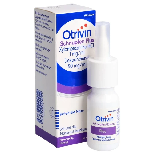 OTRIVIN Schnupfen Plus Dosierspray Fl 10 ml