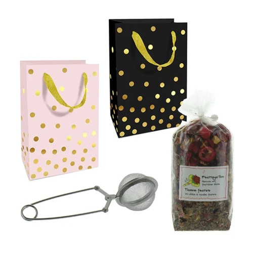 HERBORISTERIA Geschenktasche Golden Dots