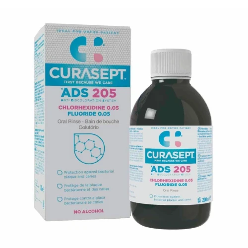 CURASEPT ADS 205 Mouthwash 0.05 % Fl 200 ml