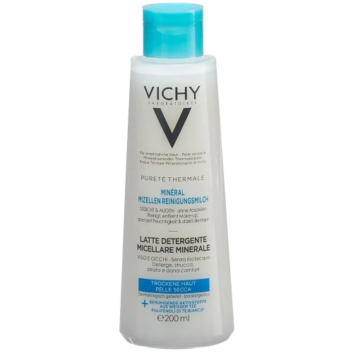 VICHY Pureté Therm Mizellen Milch trockene 200 ml