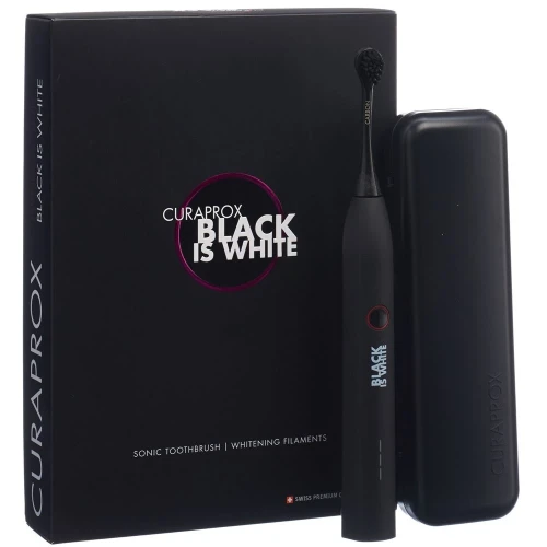 CURAPROX Hydrosonic Black is white sonic toothbru