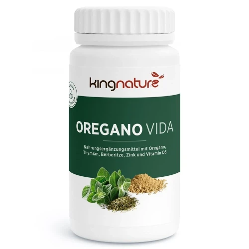 KINGNATURE Oregano Vida Kapseln 614 mg 60 Stk