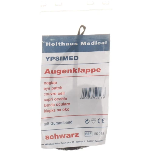 YPSIMED Augenklappe schwarz