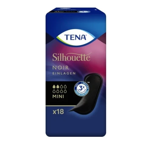 TENA Silhouette Noir Mini Pad 18 Stk