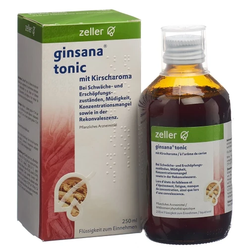 GINSANA Tonic mit Kirscharoma Fl 250 ml