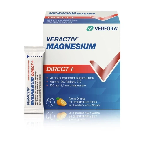 VERACTIV Magnesium Direct+ Orange Stick 30 Stk