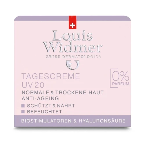 LOUIS WIDMER Crème de Jour UV20 unparfümiert 50 ml