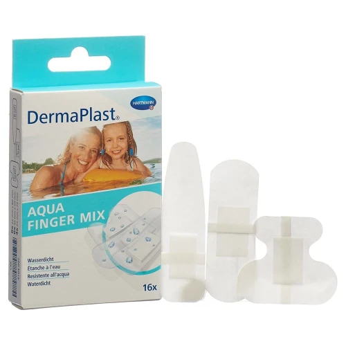 DERMAPLAST Aqua Finger Mix 16 Stk